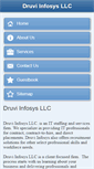 Mobile Screenshot of druviinfosys.com